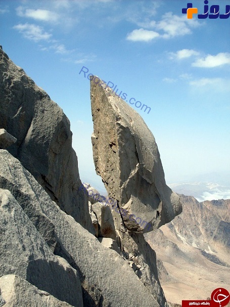 عجیب‌ترین سنگی که در ایران است +تصاویر