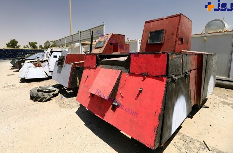 ابزارهای جنگی دست‌ساز و عجیب که از داعشی‌ها به‌جامانده +تصاویر
