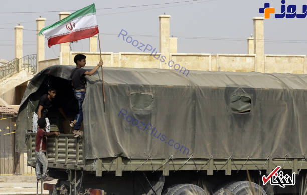 اهتزاز پرچم ايران در سوريه +عكس