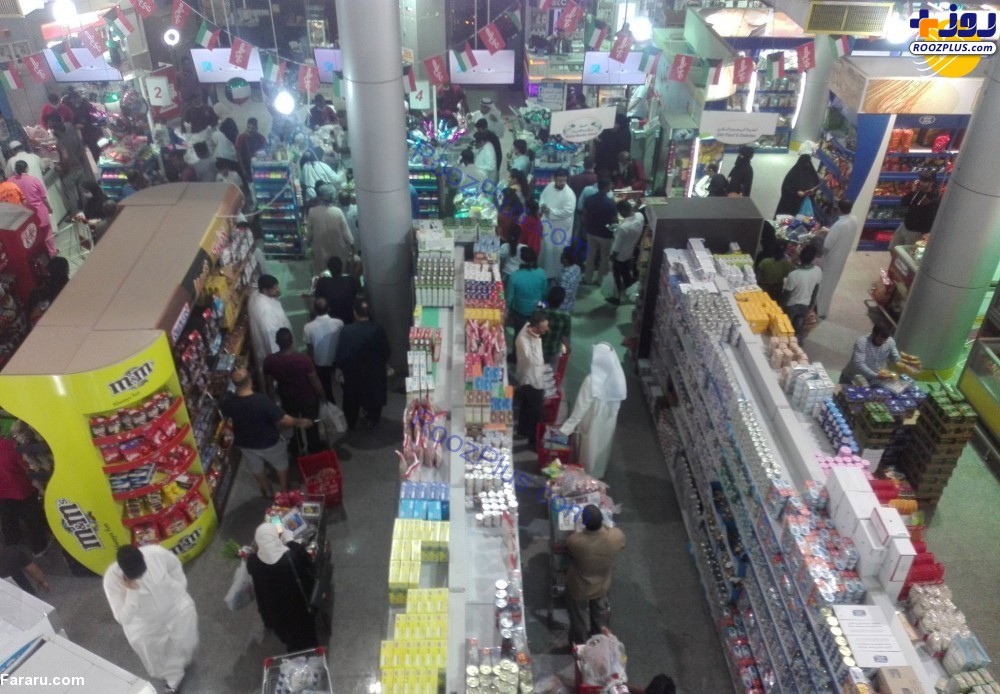 هجوم مردم کویت به فروشگاه ها +عکس