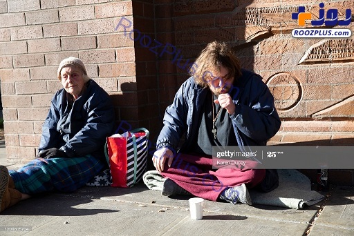 خطر کرونا برای بی خا‌نمان ها+ عکس
