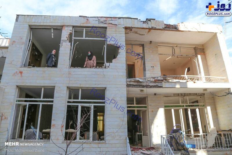 انفجار منزل مسکونی در اردبیل+عکس