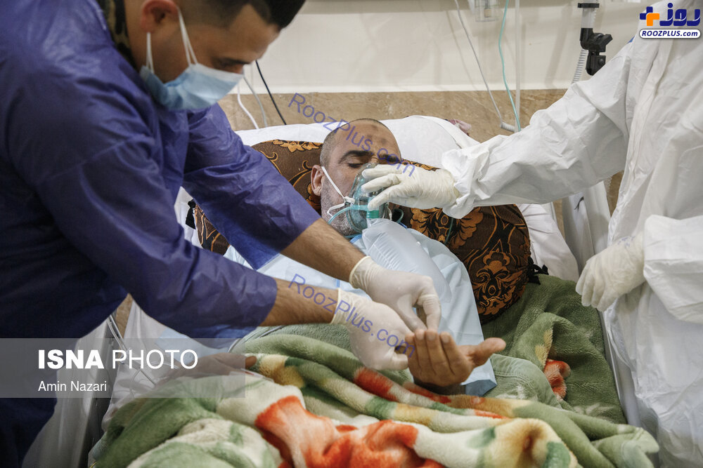 عکس/بیمارستان گنجویان دزفول در وضعیت قرمز