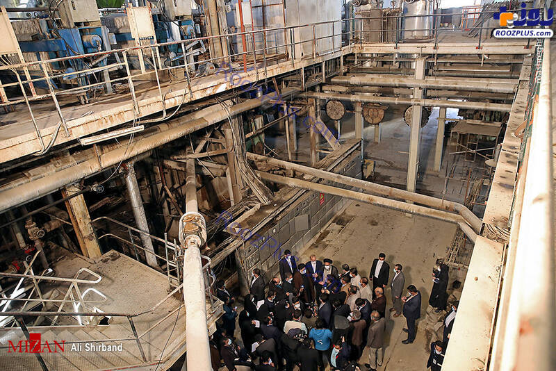 بازدید رئیس قوه قضاییه از کارخانه قند یاسوج+عکس