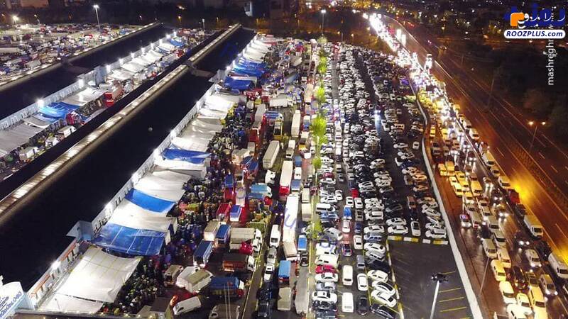 ترافیک شبانه در ترکیه بعد از اتمام قرنطینه +عکس