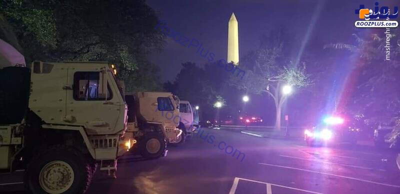 تشدید تدابیر امنیتی در کاخ سفید/تصاویر