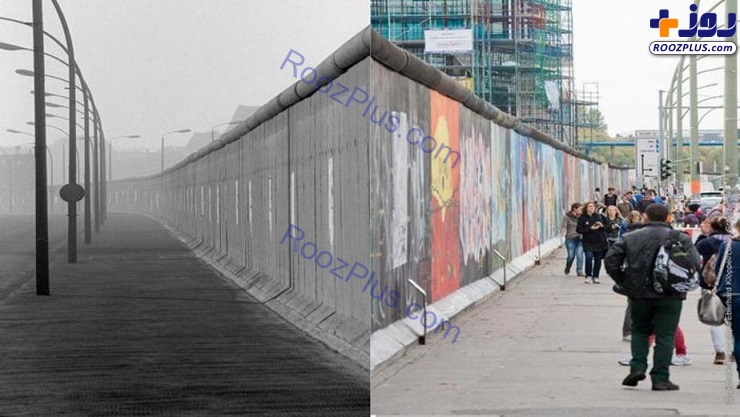 برلین قبل و بعد از وحدت + تصاویر