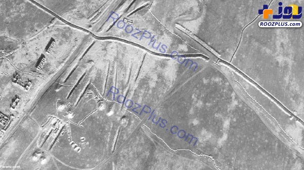 تصاویر ماهواره ای حفر تونل و خندق در اطراف قره باغ +عکس