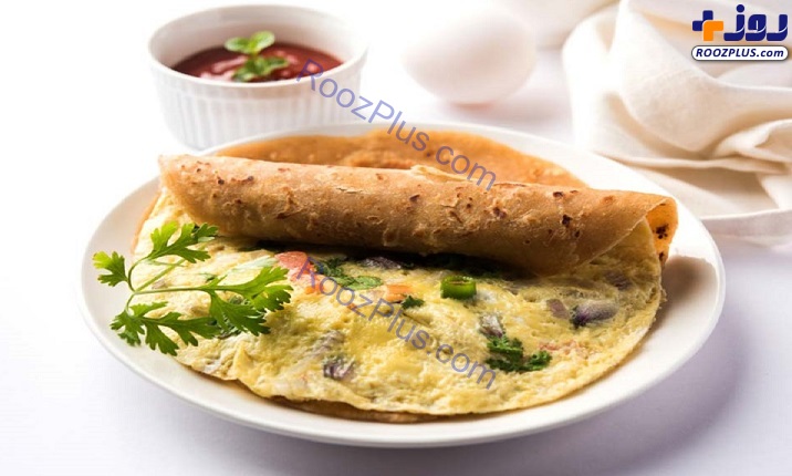 طرز تهیه املت هندی پاراتا تخم‌مرغ یک صبحانه مقوی و خوشمزه