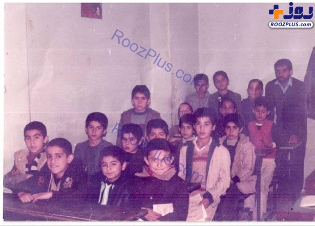 عکس/محسن تنابنده و یادی از دوران مدرسه