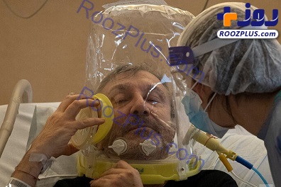 ماسک تنفسی عجیب در بیمارستان ایتالیا+عکس