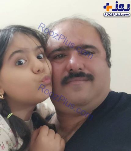 عکس/سلمان سریال «نون خ» در کنار دخترش