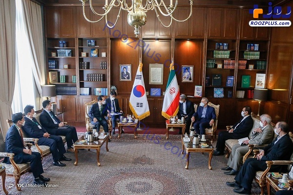 دیدار نخست وزیر کره جنوبی با علی لاریجانی +عکس