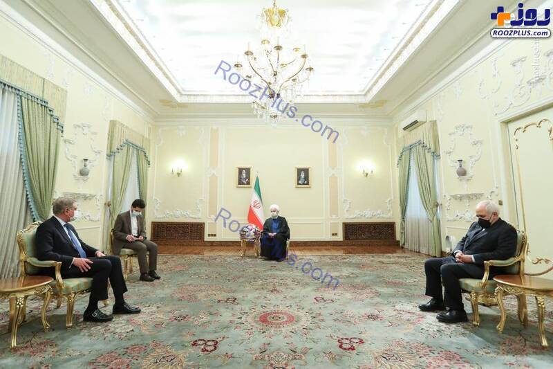 دیدار وزیر خارجه پاکستان با حسن روحانی+عکس