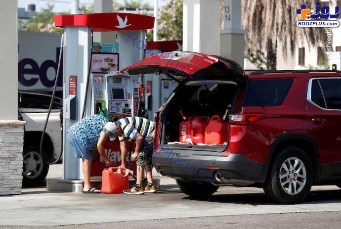 کمبود بنزین در آمریکا پس از حمله سایبری/عکس