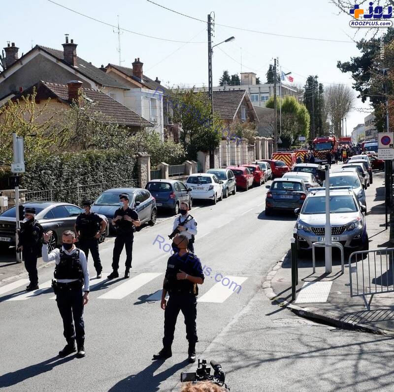 حمله به پاسگاه پلیس فرانسه با سلاح سرد +عکس
