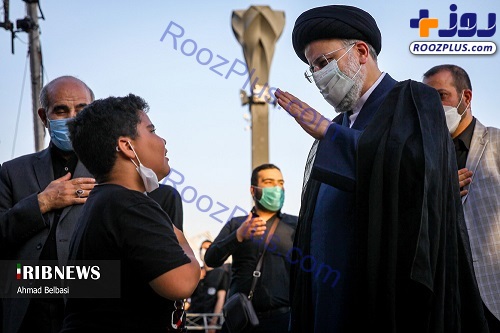 حضور سید ابراهیم رئیسی در جمع مردم اسلامشهر +عکس