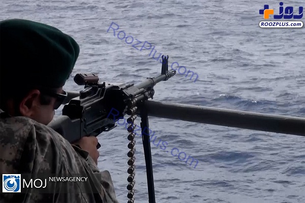 تمرین نیروی دریایی ارتش در آب های خزر +عکس