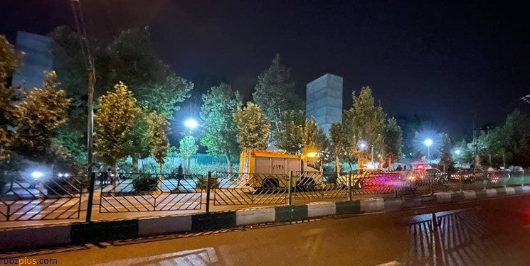 صدای انفجار در غرب تهران / پلیس در حال بررسی محدوده پارک ملت