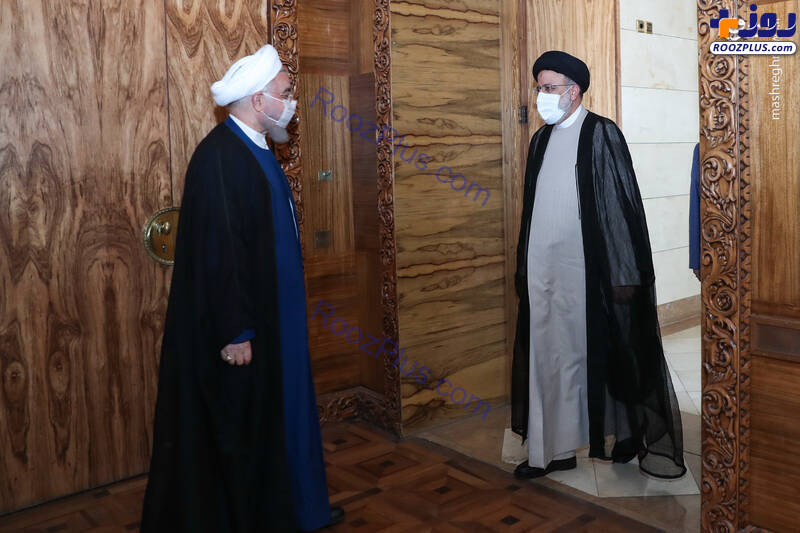 دومین دیدار روحانی با رئیس جمهور منتخب+عکس