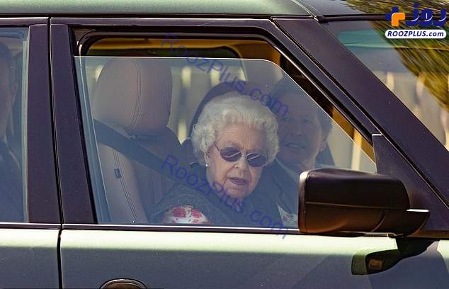 ملکه ۹۵ساله انگلیس پشت فرمان! + عکس