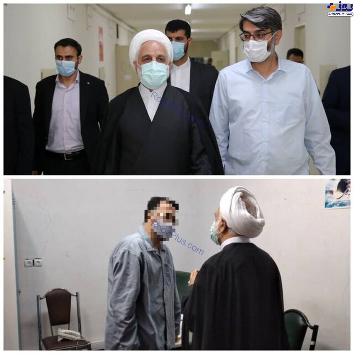 بازدید سرزده و بی سابقه اژه ای از بندهای امنیتی زندان اوین +عکس