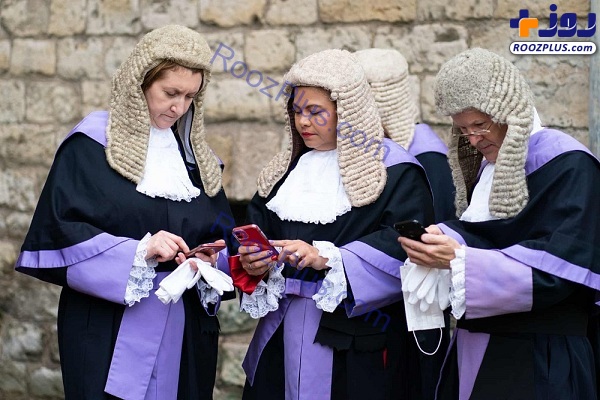 عکس/تیپ قضات انگلیسی در مراسم آغاز سال قضایی جدید