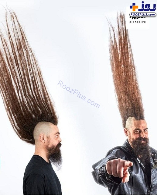بلندترین مدل موی موهاک که در گینس ثبت شد