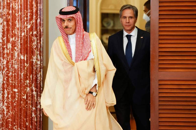 دیدار وزیران خارجه آمریکا و عربستان درباره ایران و یمن