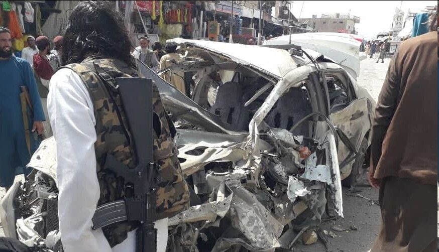 انفجار در ننگرهار افغانستان دو کشته و دهها زخمی برجا گذاشت